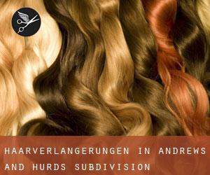 Haarverlängerungen in Andrews and Hurds Subdivision