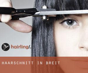 Haarschnitt in Breit