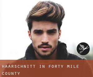 Haarschnitt in Forty Mile County