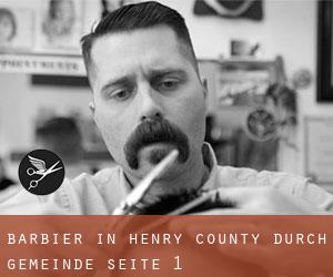 Barbier in Henry County durch gemeinde - Seite 1
